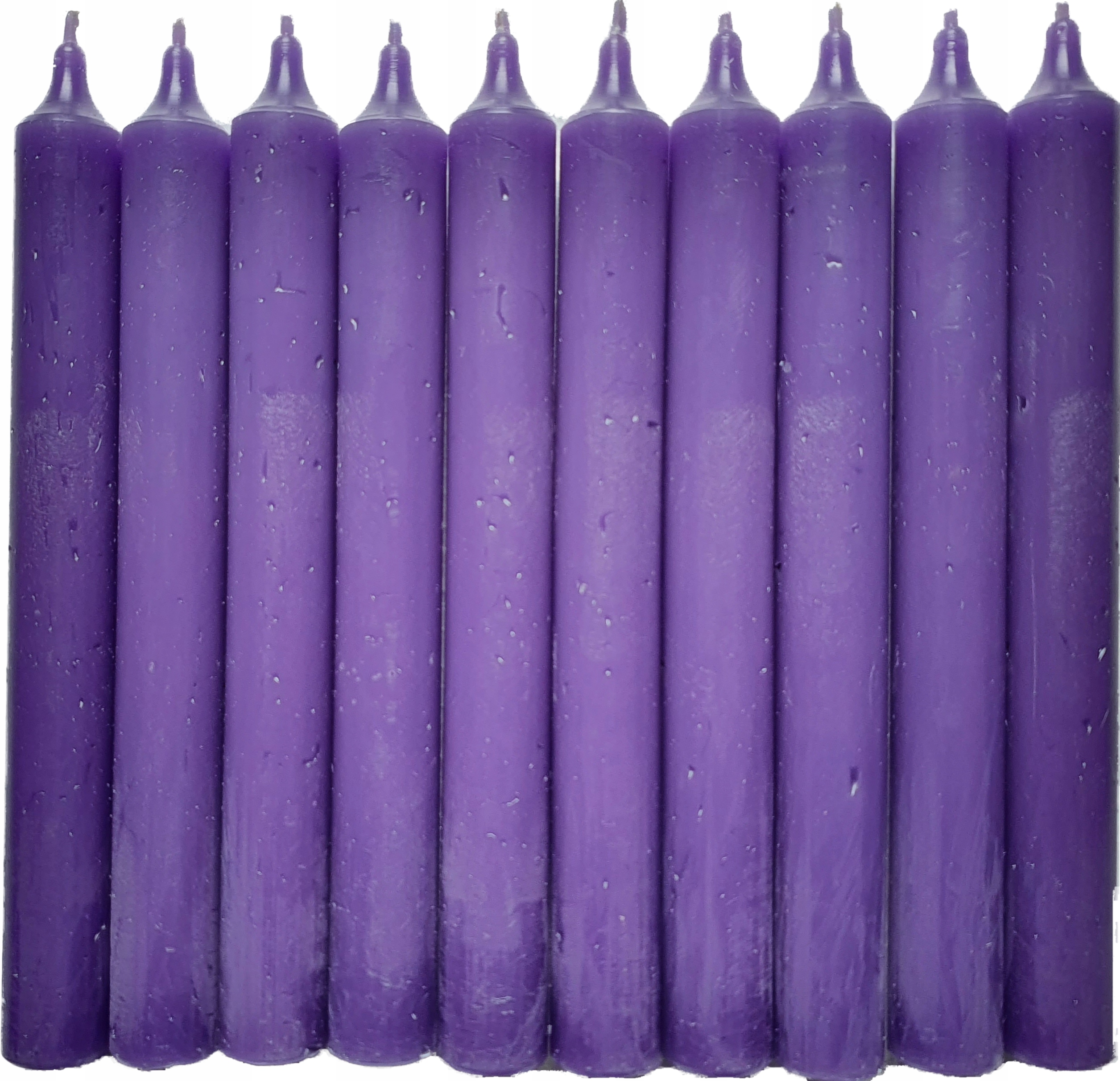 

Świeca stołowa cała Indygo prosta producent 10 szt