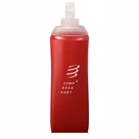 Soft Flask Ergo Compressport 500ml- miękki bidon / czerwony