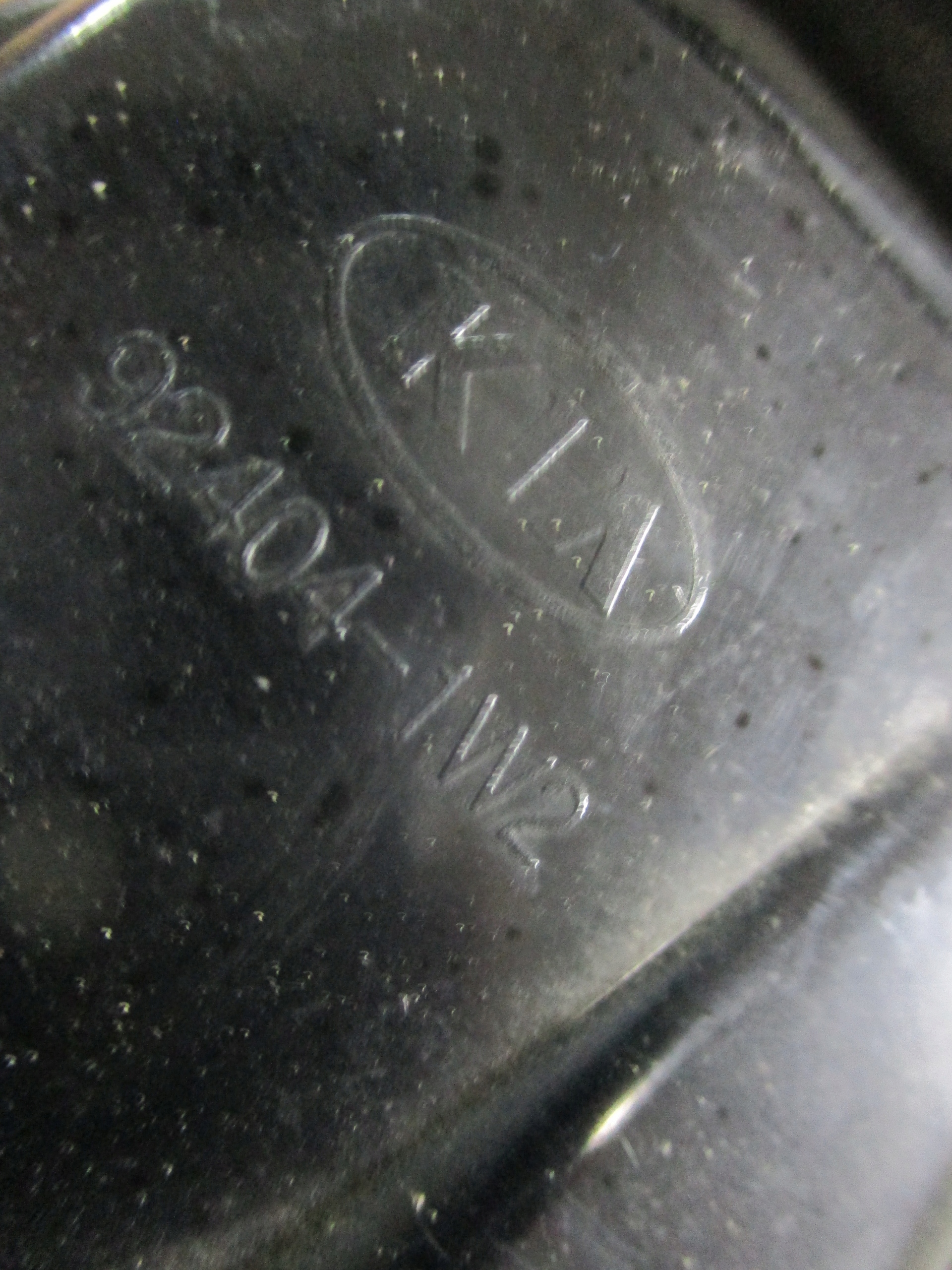light rear part left to the bonnet Kia Rio III 11-16