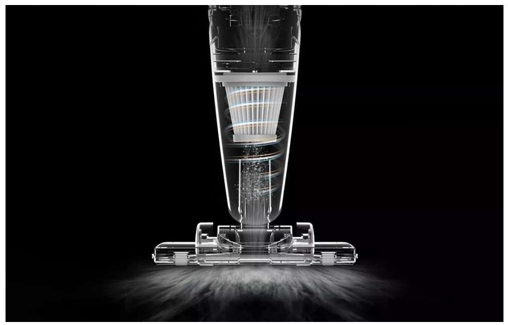 2W1 EFEKTYWNY ODKURZACZ PIONOWY RĘCZNY 600W 3 SZCZOTKI ZESTAW XXL 5M Czas pracy bezprzewodowej 1 min