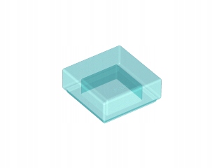 

Lego 3070b tile płytka 1x1 trans lblue 1 szt N