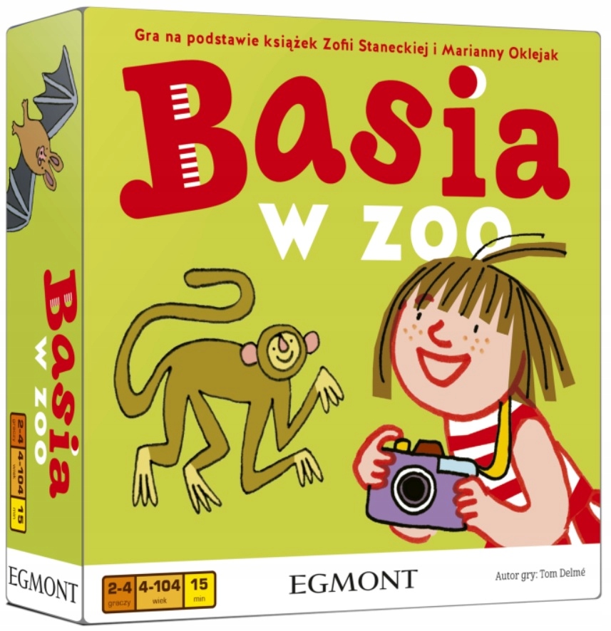 Egmont Gra Planszowa Basia w Zoo 0080
