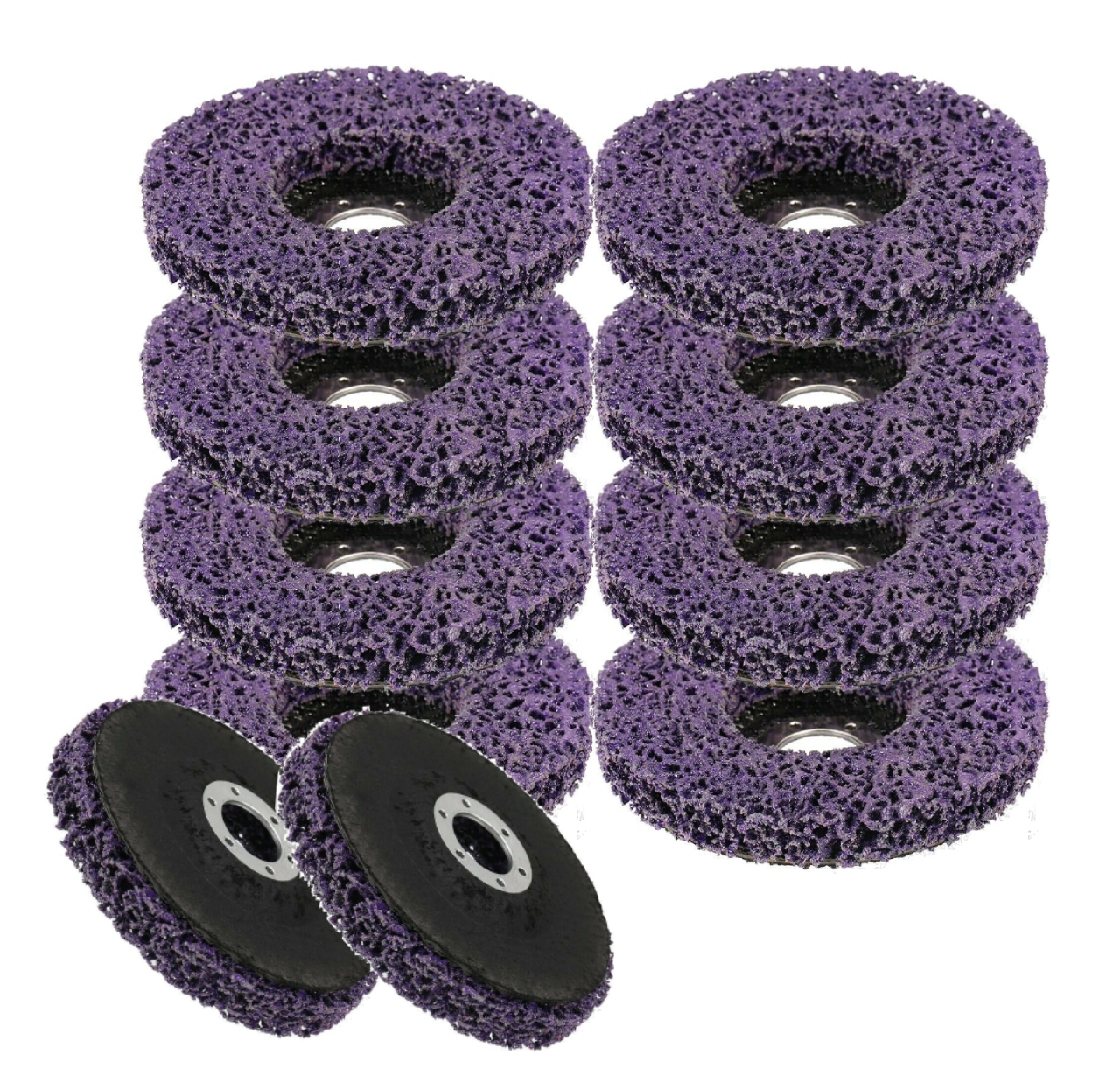 10 ks 125 mm Diamantový Brusný Kotouč Lešticí Kotouč Fialový