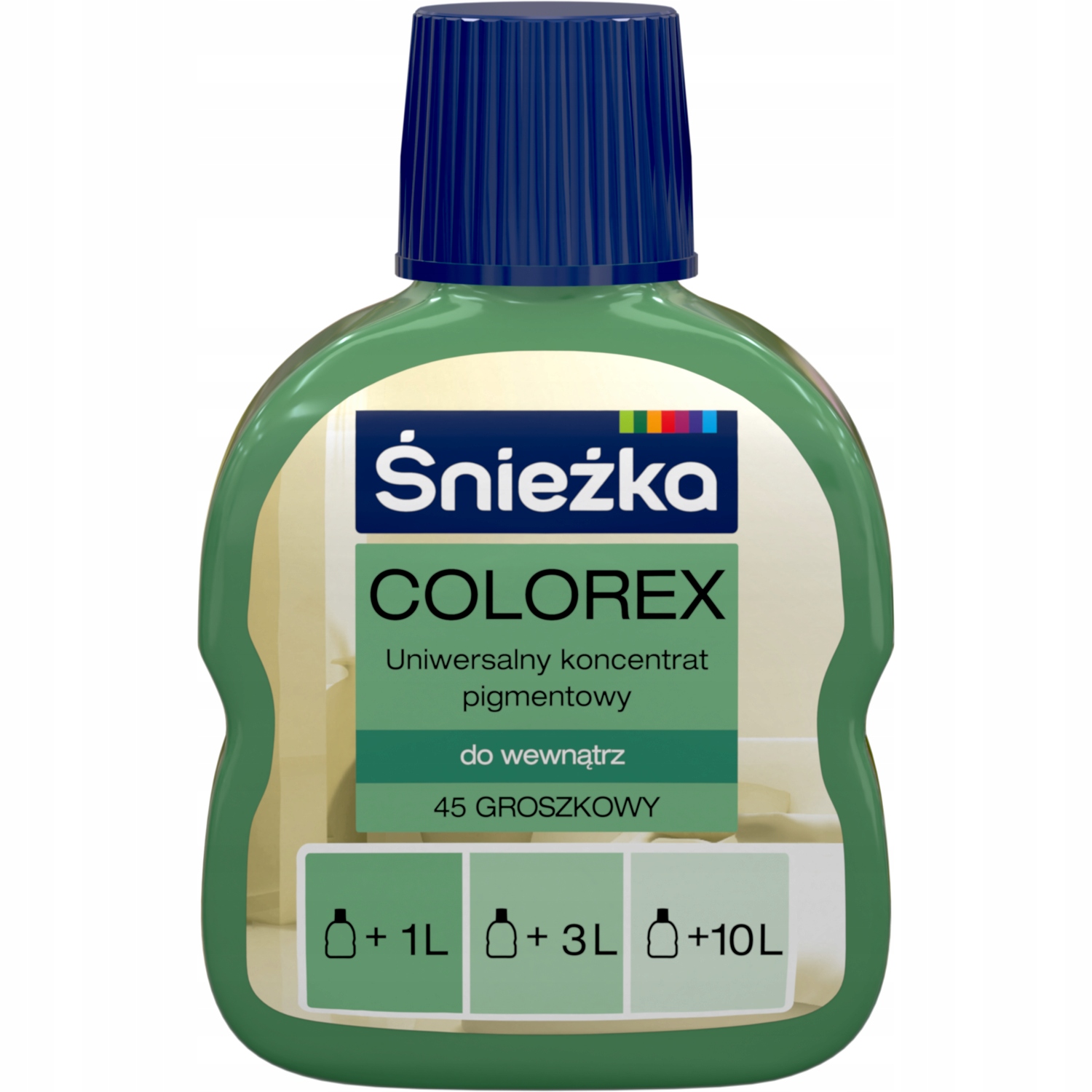 

Śnieżka Colorex Pigment do farb 45 groszkowy 100ml