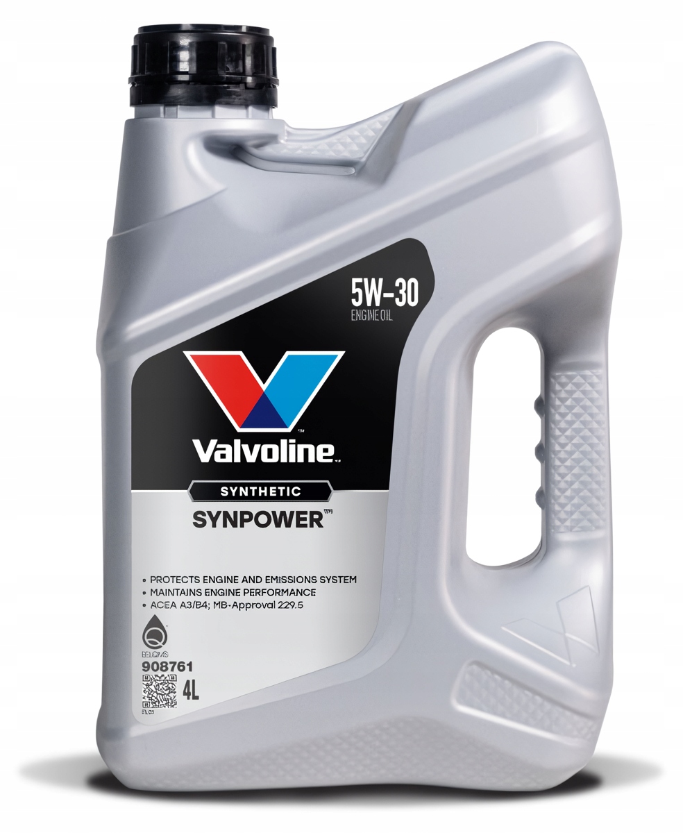 Valvoline SynPower 5W30 4L Oryginał Bmw LL-01 Nowy A3/B4