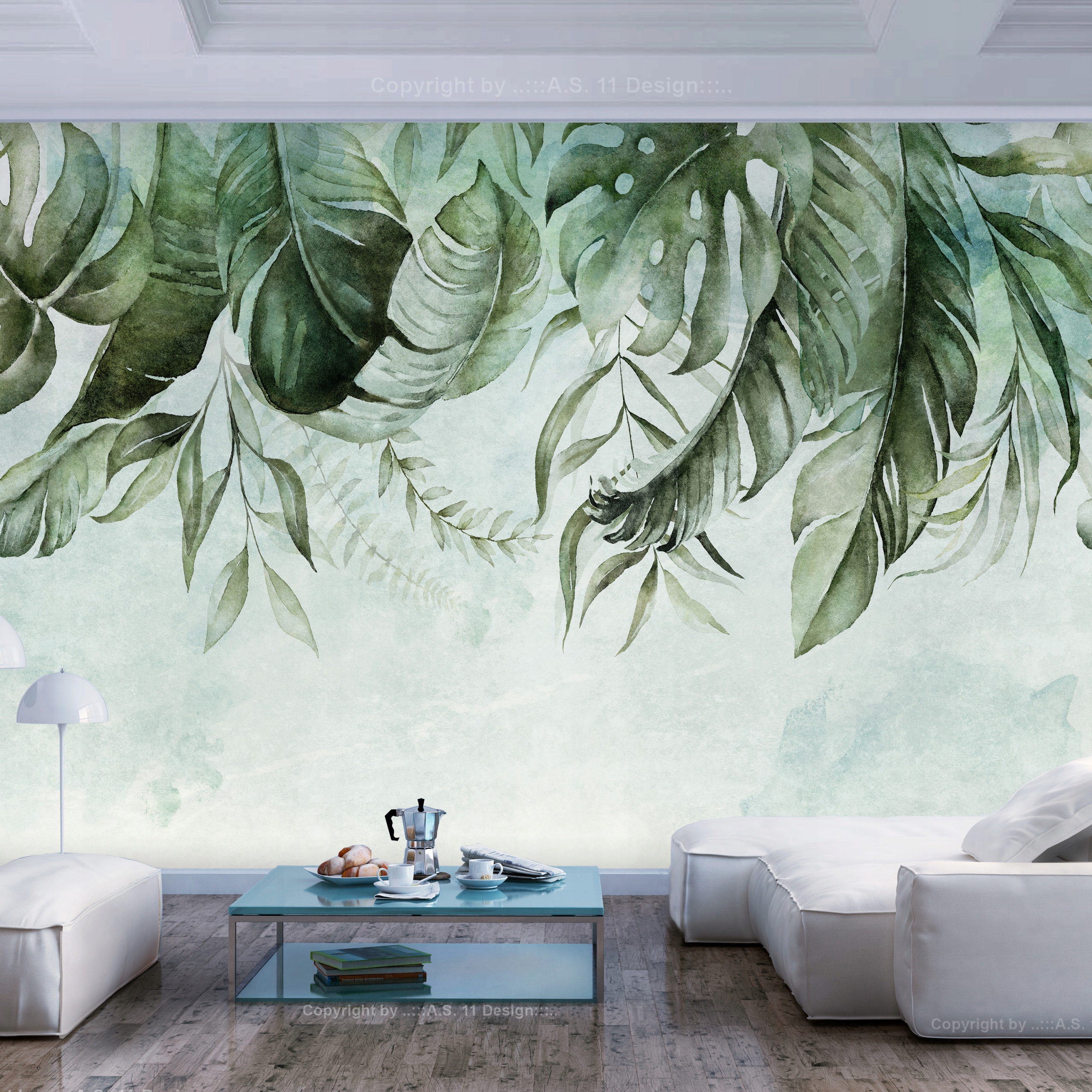 FOTOTAPETA TROPIKALNE LIŚCIE 400x280 b-C-0782-a-a Marka Artgeist