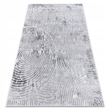 

Tani nowoczesny szary modny dywan koła 80x150