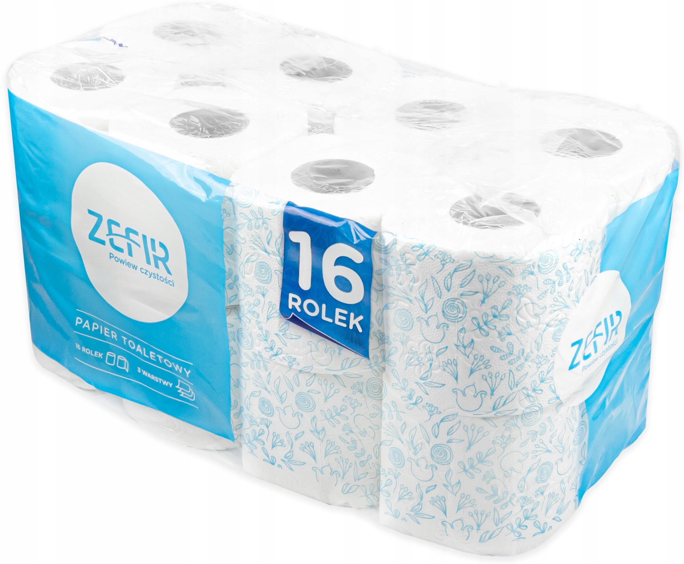 PAPIER TOALETOWY ZEFIR 16 SZT 3- WARSTWY Typ zapachowy