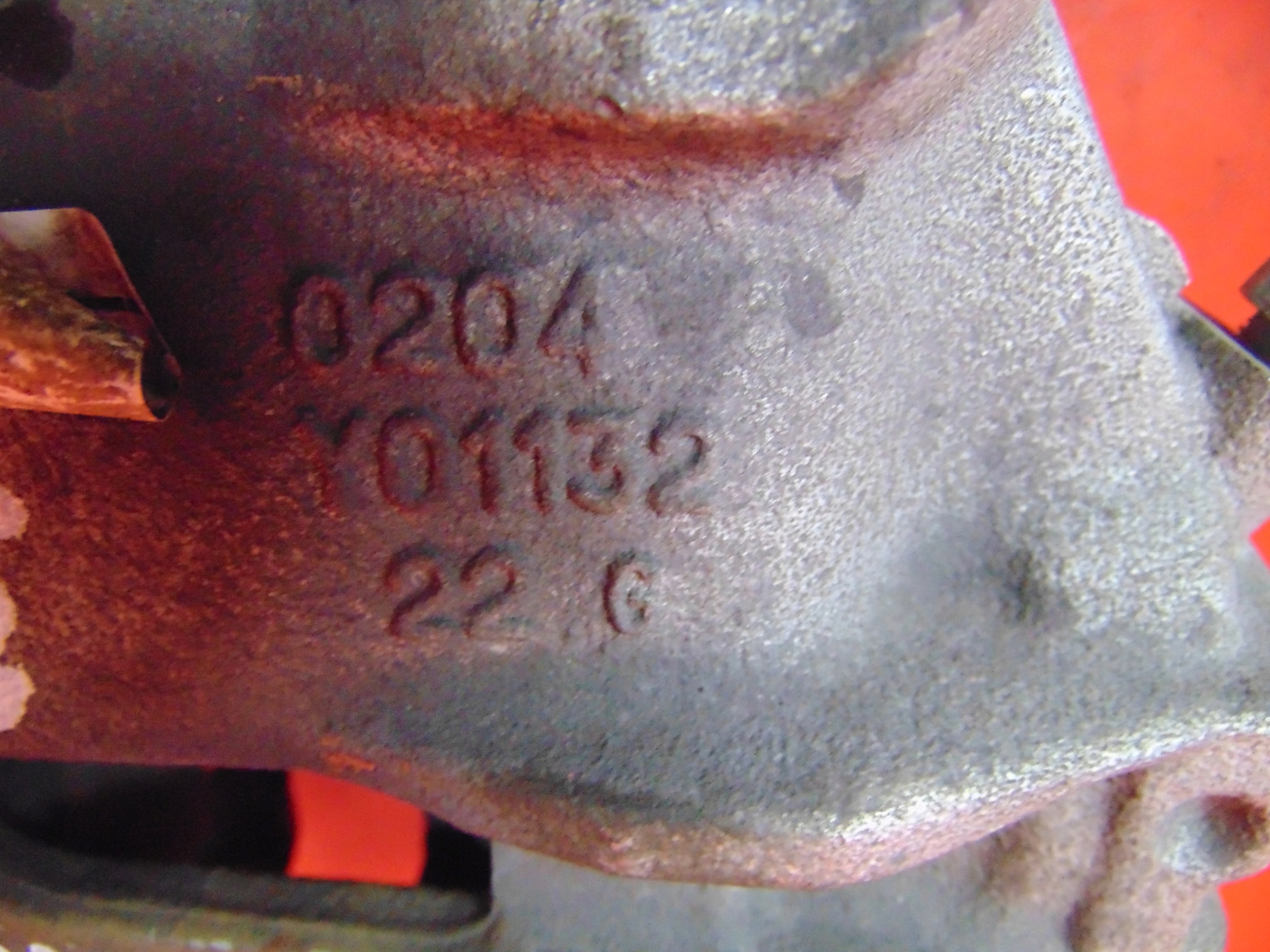 PEUGEOT 208 and caliper brake right front