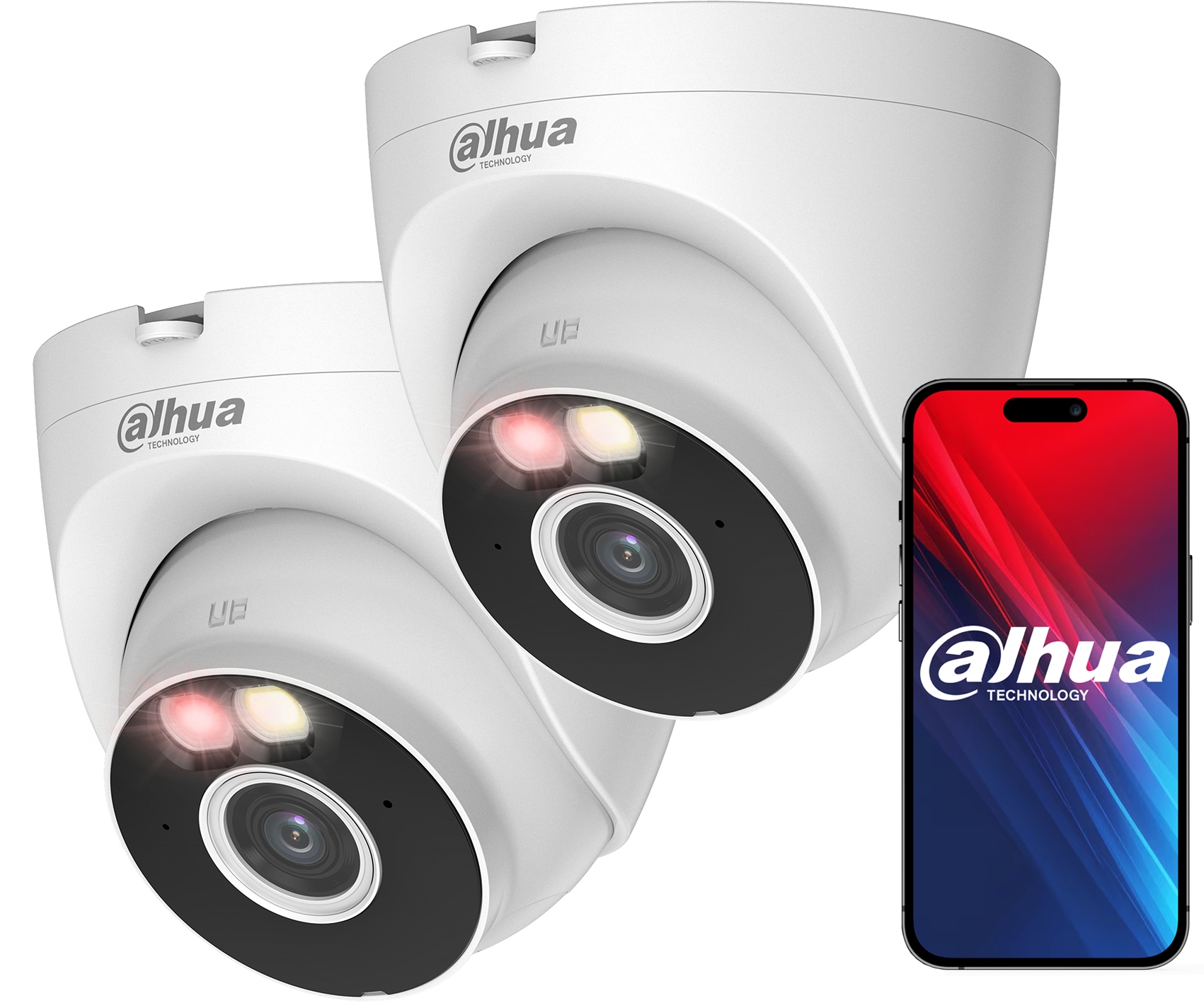 2x WiFi kamera 5MPx IPC-HDW1539DA-SAW-IL Dahua Venkovní Smart Dual Light