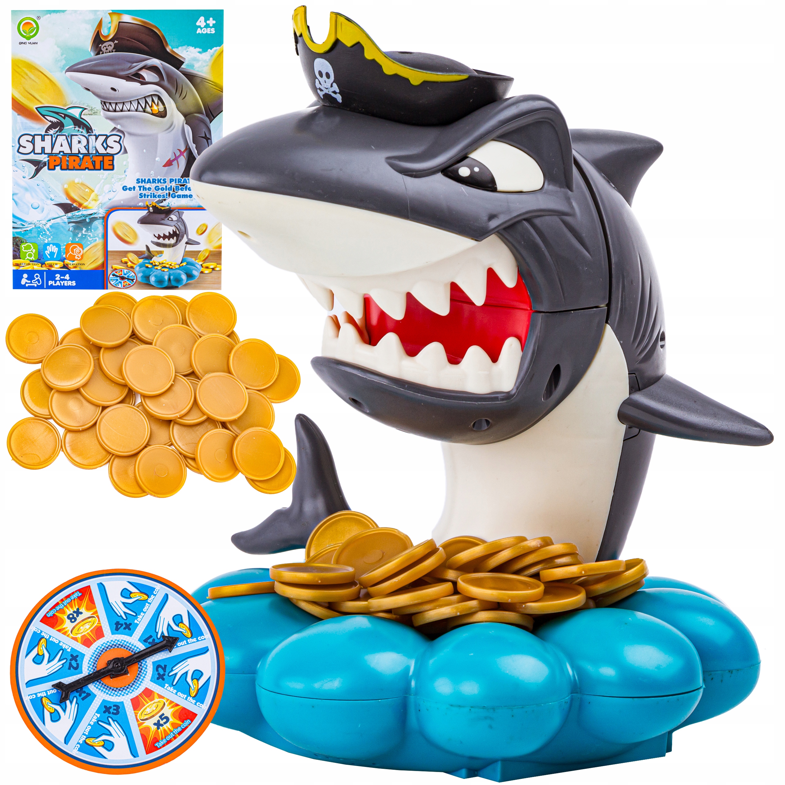 Furious Shark Pirate Board Game