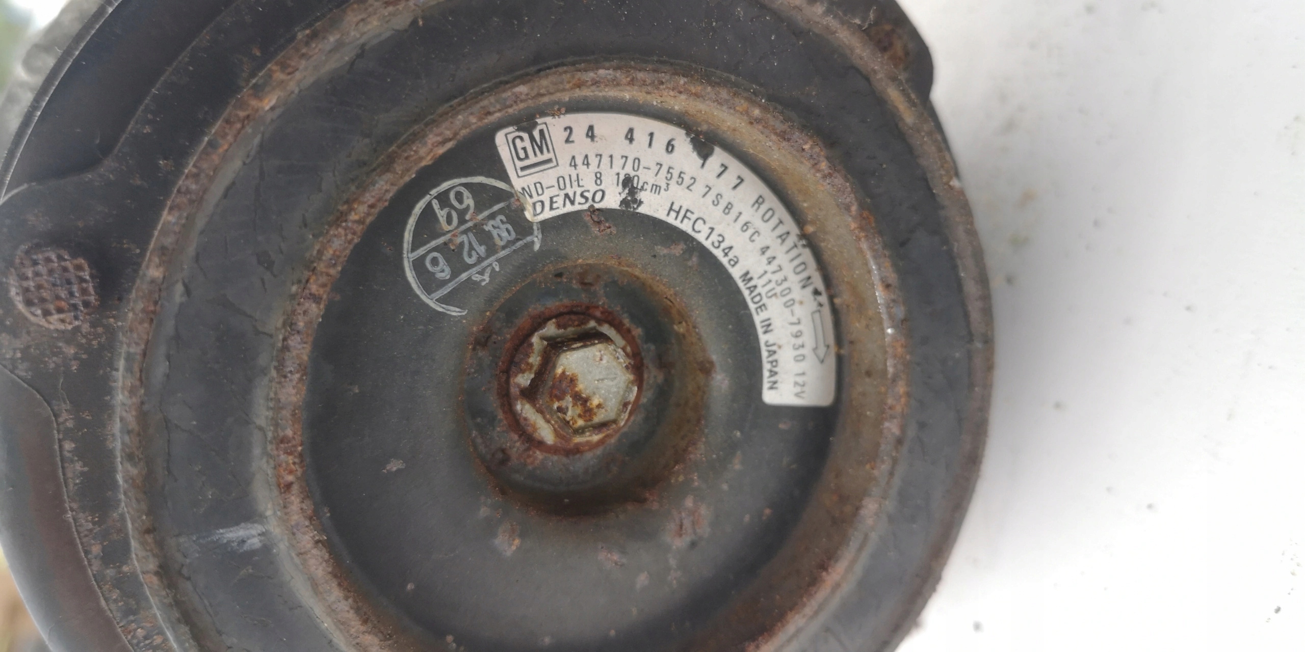 OPEL ASTRA ZAFIRA 1.6 1.8 447220-8312 compressor; KL