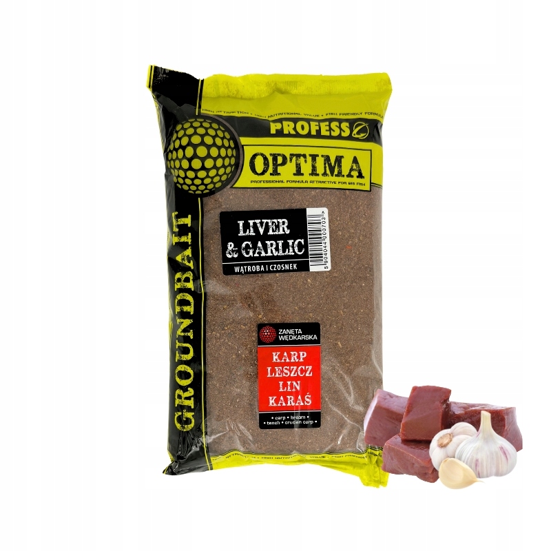 PROFESS Zanęta Optima - Wątroba czosnek 1kg