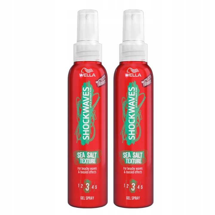 

Wella Shockwaves Sea Salt Spray do Włosów 150ml x2