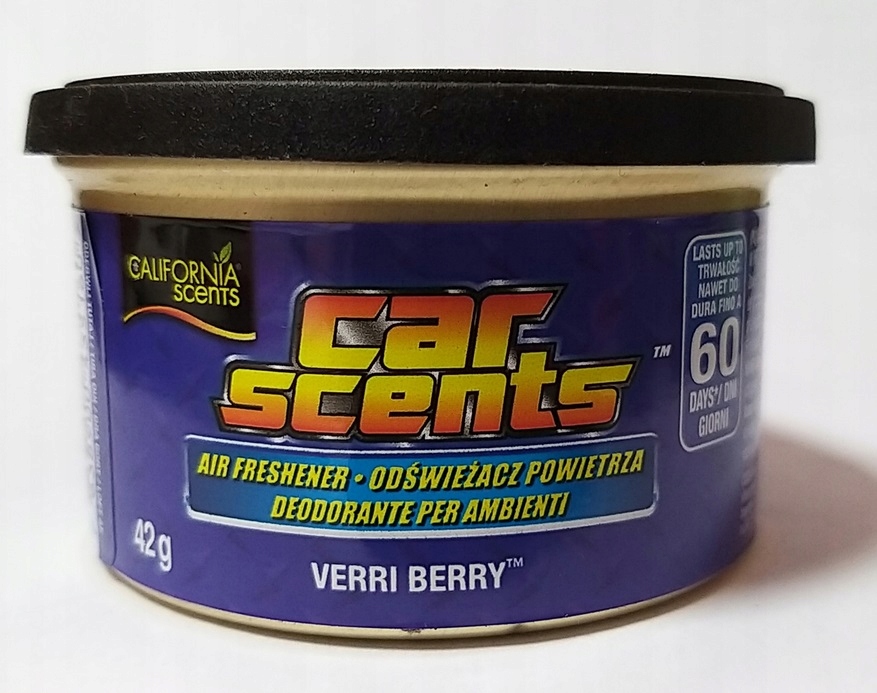 CALIFORNIA SCENTS zapach VERRI BERRY puszka 34019 za 13 zł z Strzelno