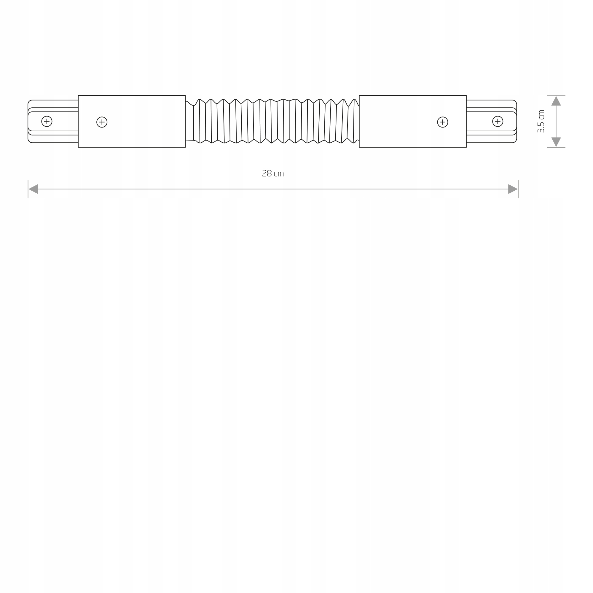PROFILE FLEX CONNECTOR black 8383 Nowodvorski Marka Nowodvorski