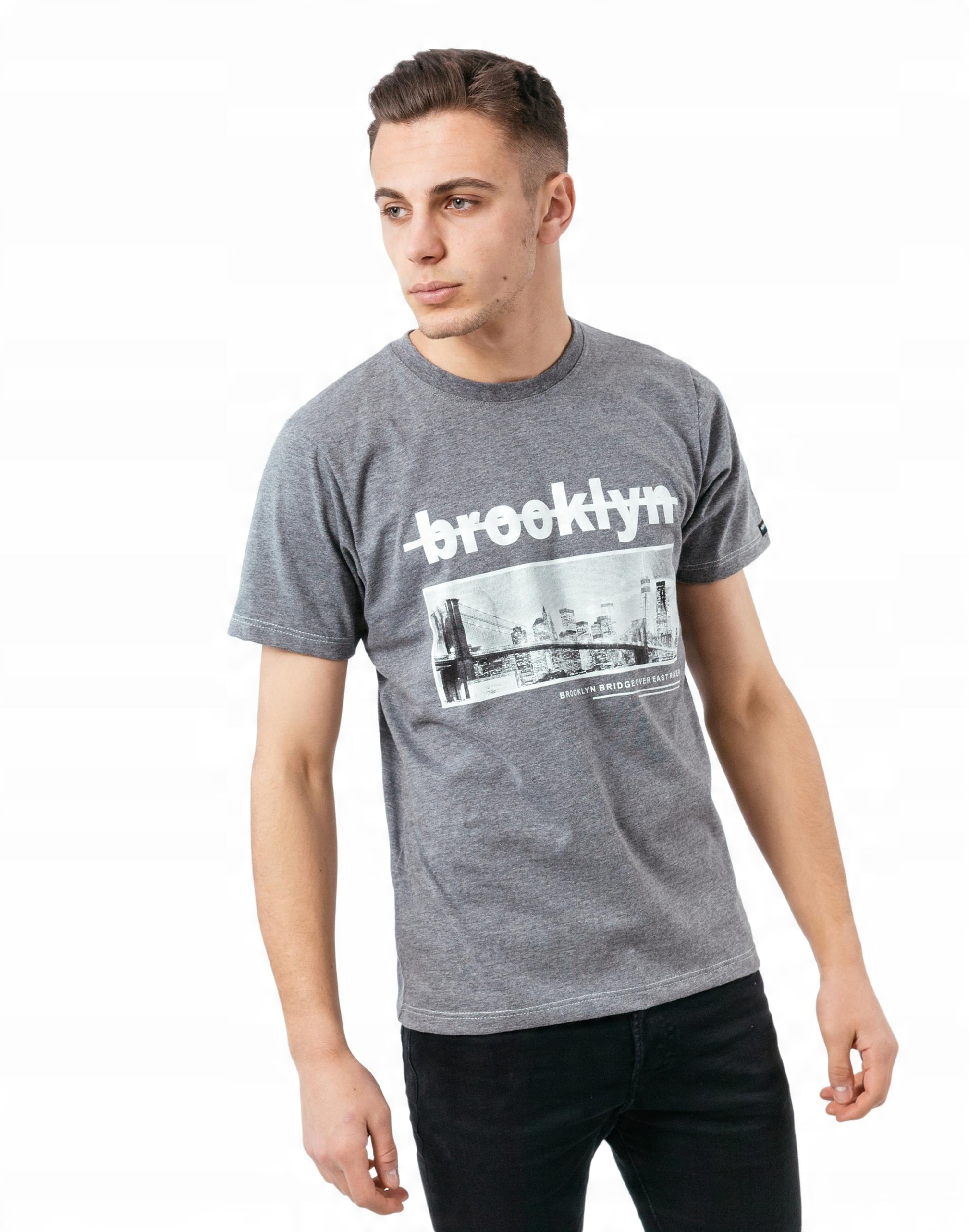 

Podkoszulek Męski Koszulka T-shirt Brooklyn 09 8XL