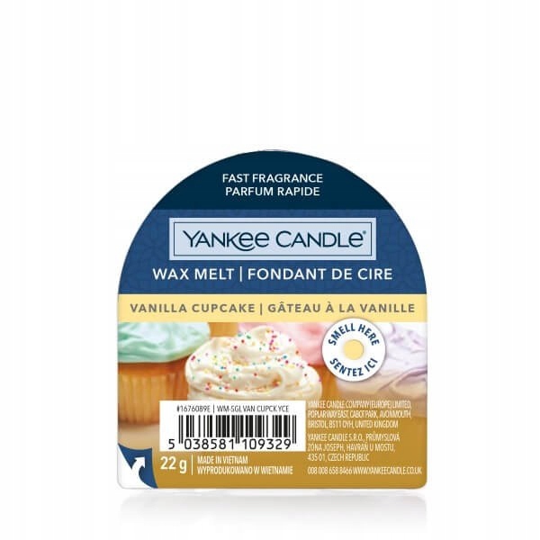 

Yankee Candle Vanilla Cupcake Wosk Zapachowy 22g