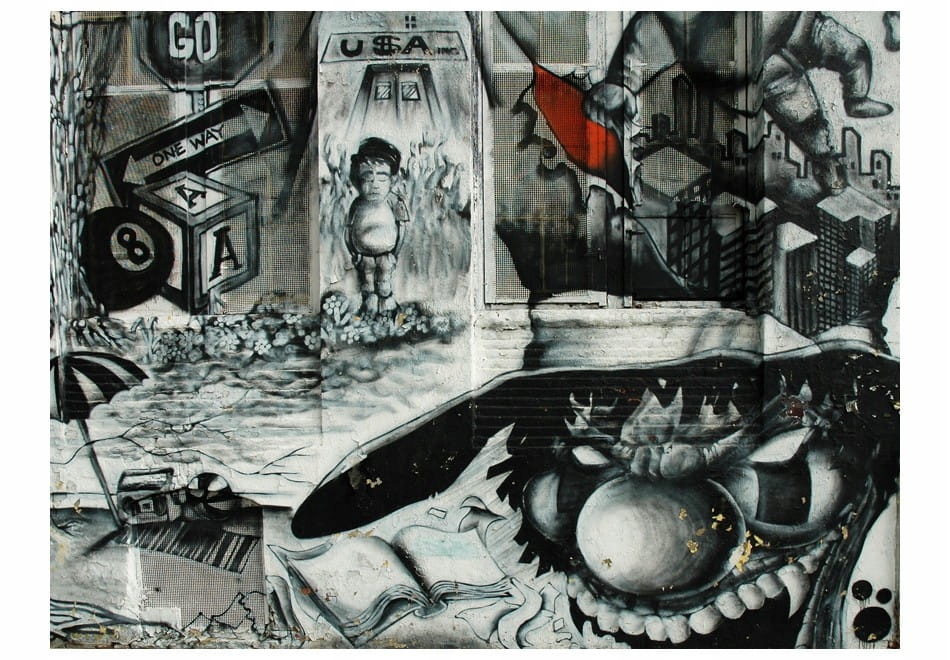 

Fototapeta - Street art graffiti - 350X270