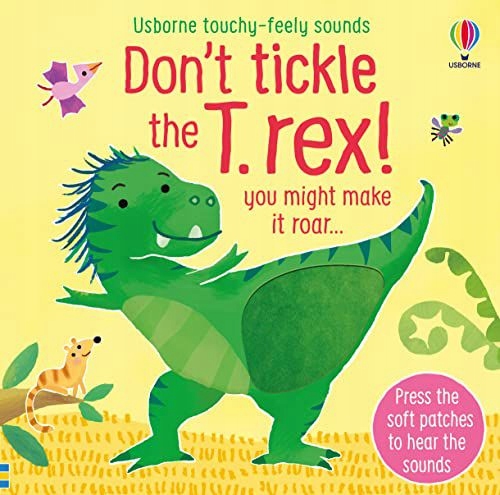 DON'T TICKLE THE T. REX! (TOUCHY-FEELY SOUND BOOKS