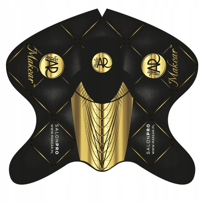 Makear Šablony na prodlužování nehtů 500 ks