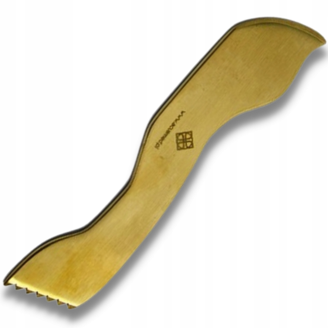 

Kat Do Pinoterapii nóż do masażu Short Mosiądz