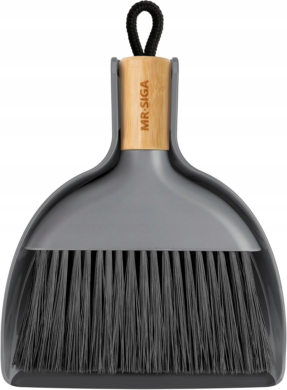 Levně Lopatka S Mini Bambusovou Metlou Do Kuchyně Kanceláře I Auta