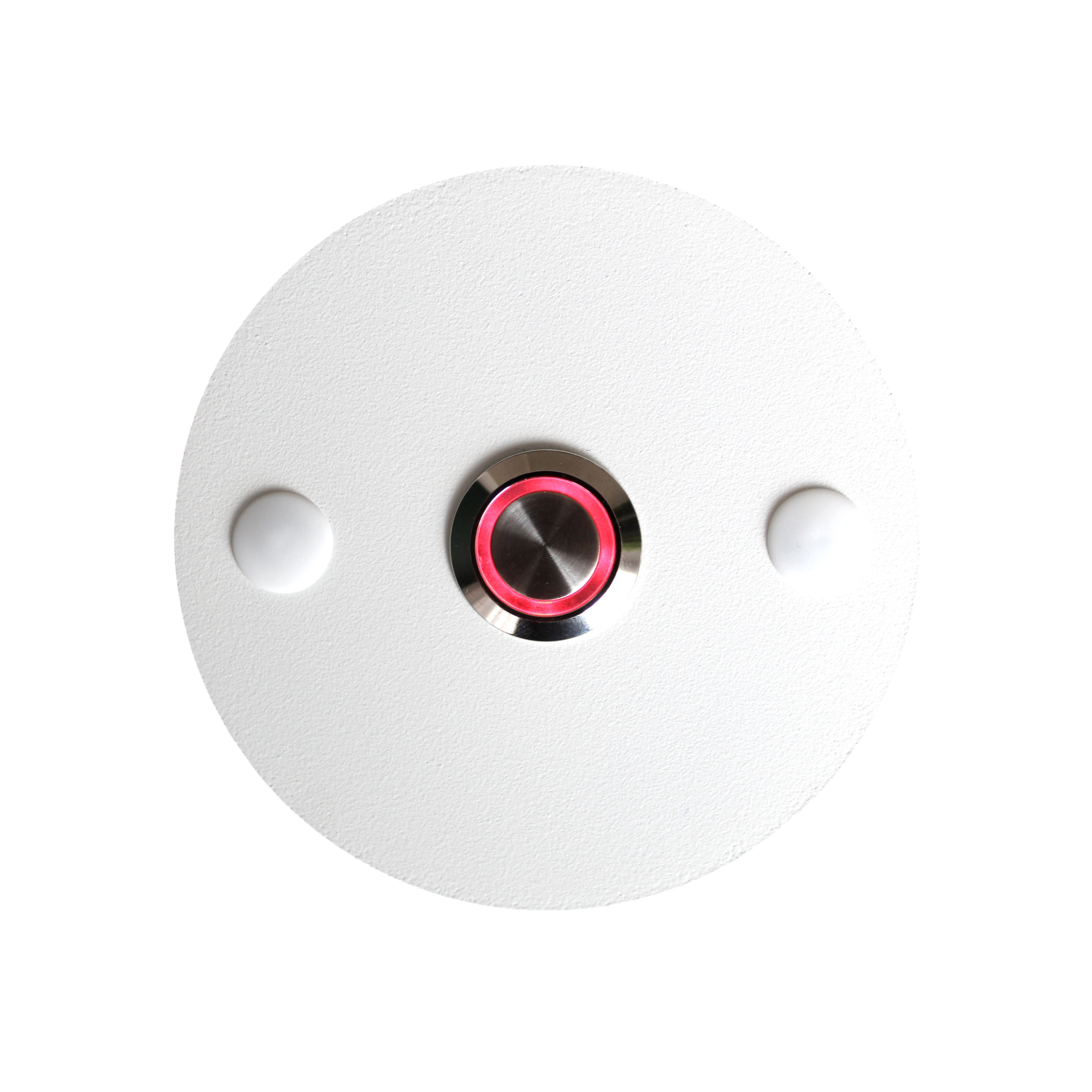 Tlačítko výstupu vstupní brány domofonu brány dveří Led D8,5 kulatý bílé