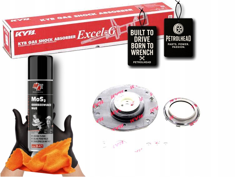 Polštář Tlumiče Přední Peugeot 206 206 405 I #Petrolhead Pro+ Kit1