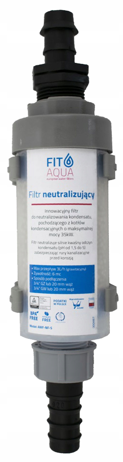 

Neutralizator kondensatu z kotłów Co Fitaqua