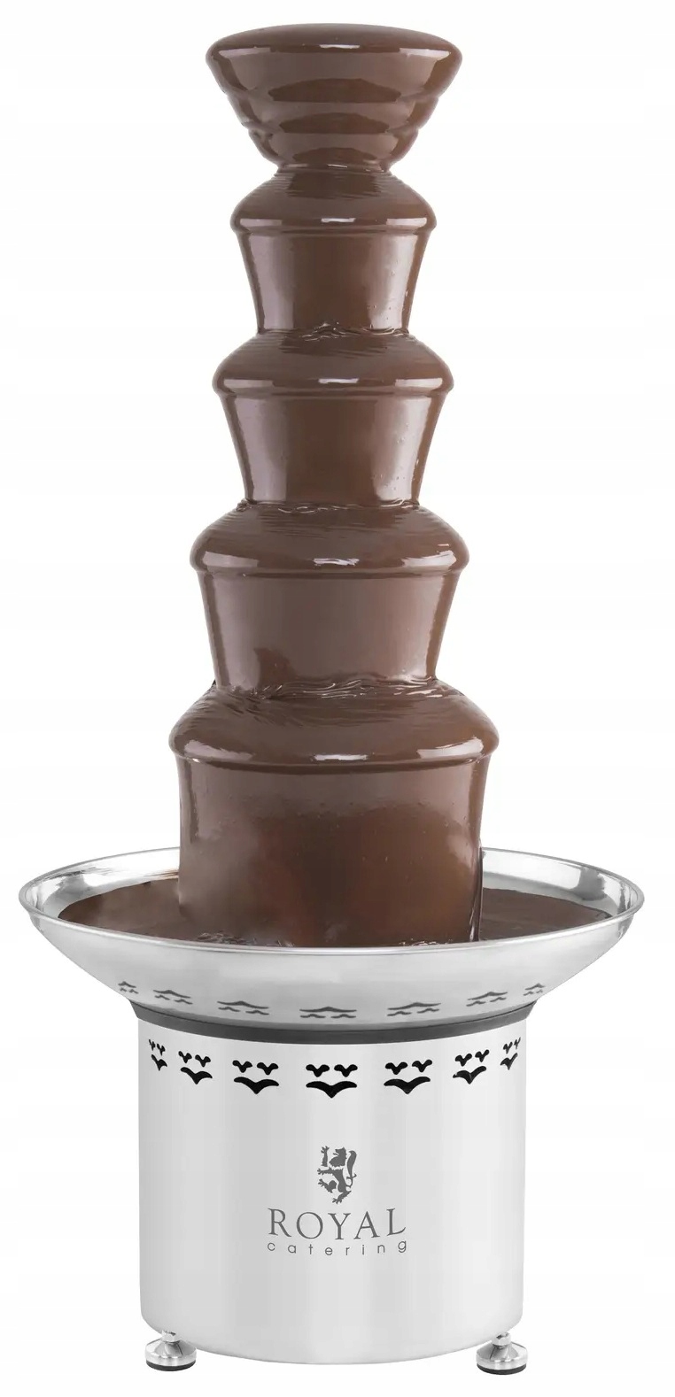 Fontanna do czekolady Royal Catering srebrny/szary 315 W