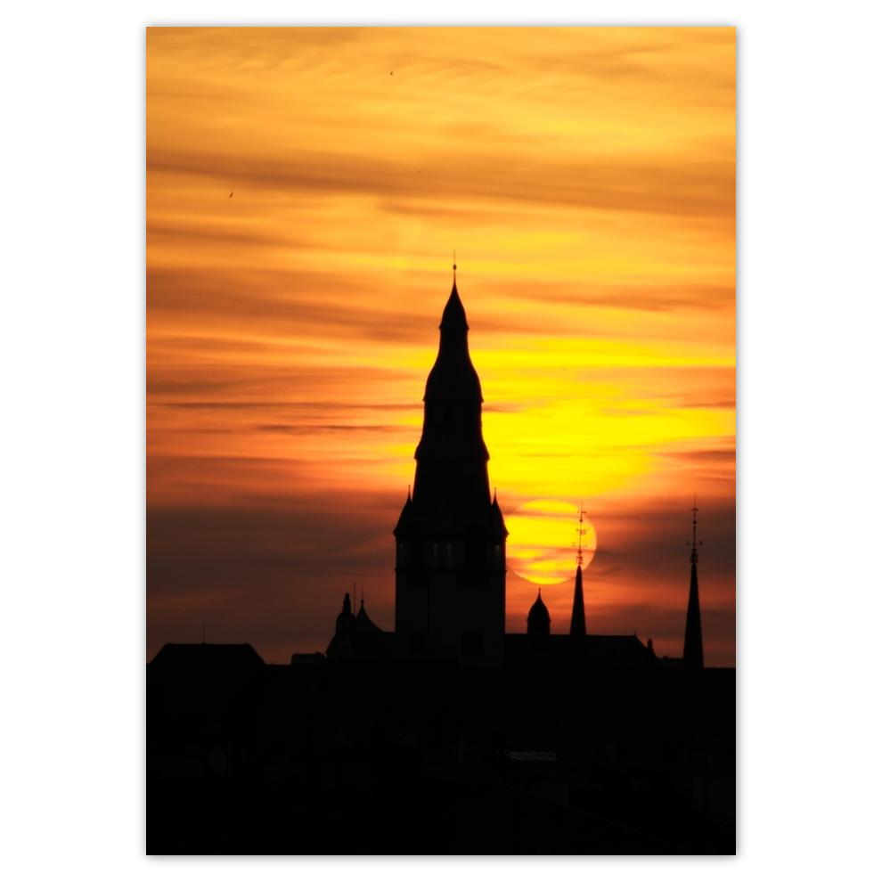 

Naklejki 50x70 Zachodzące słońce