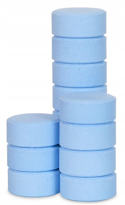 SANIDENN TABLETKI BAKTERIE DO OCZYSZCZALNI SZAMBA NA KOŻUCH TŁUSZCZE 96+4 Forma produktu tabletki