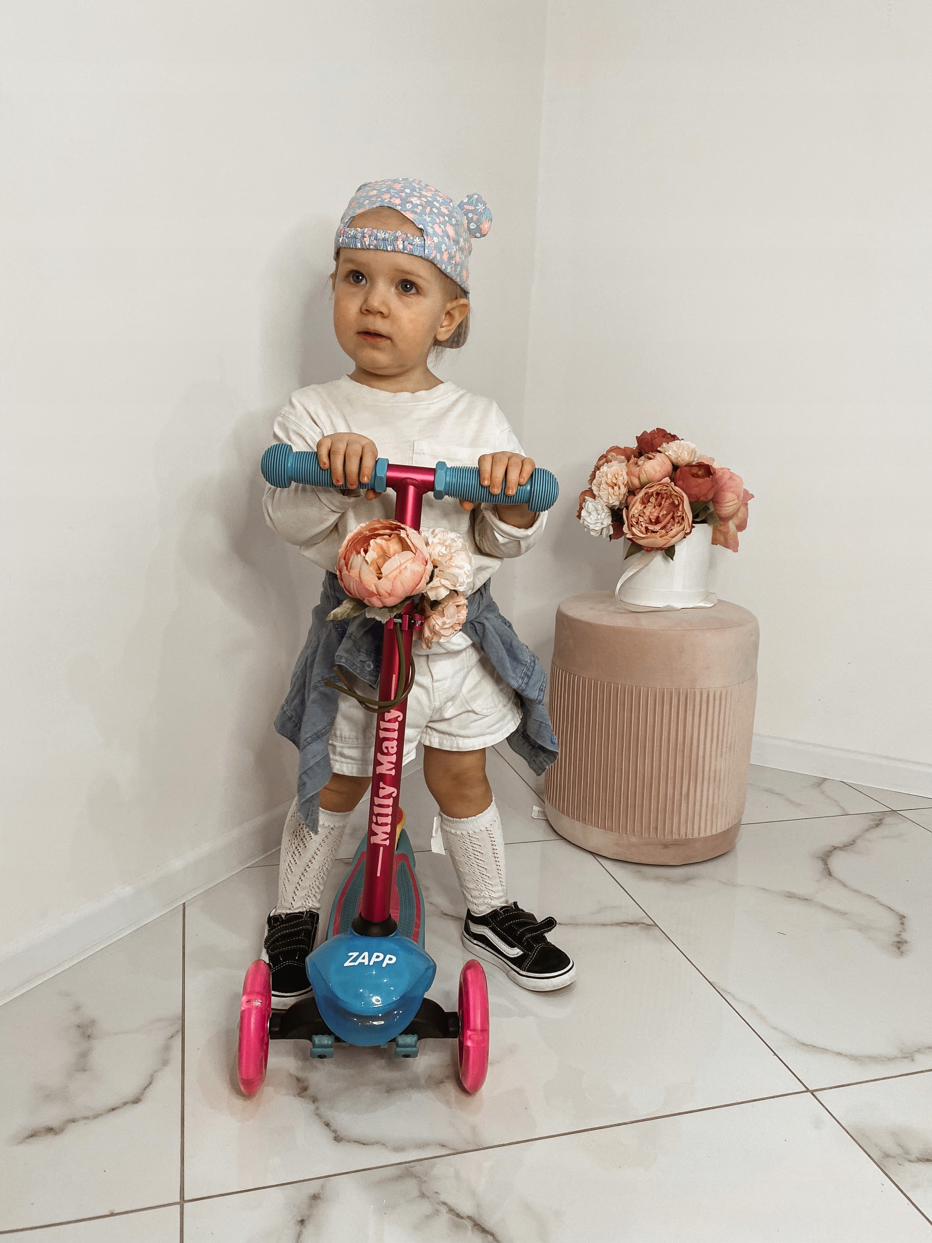 Milly Mally Scooter Zapp Pink Marka Milly Mally