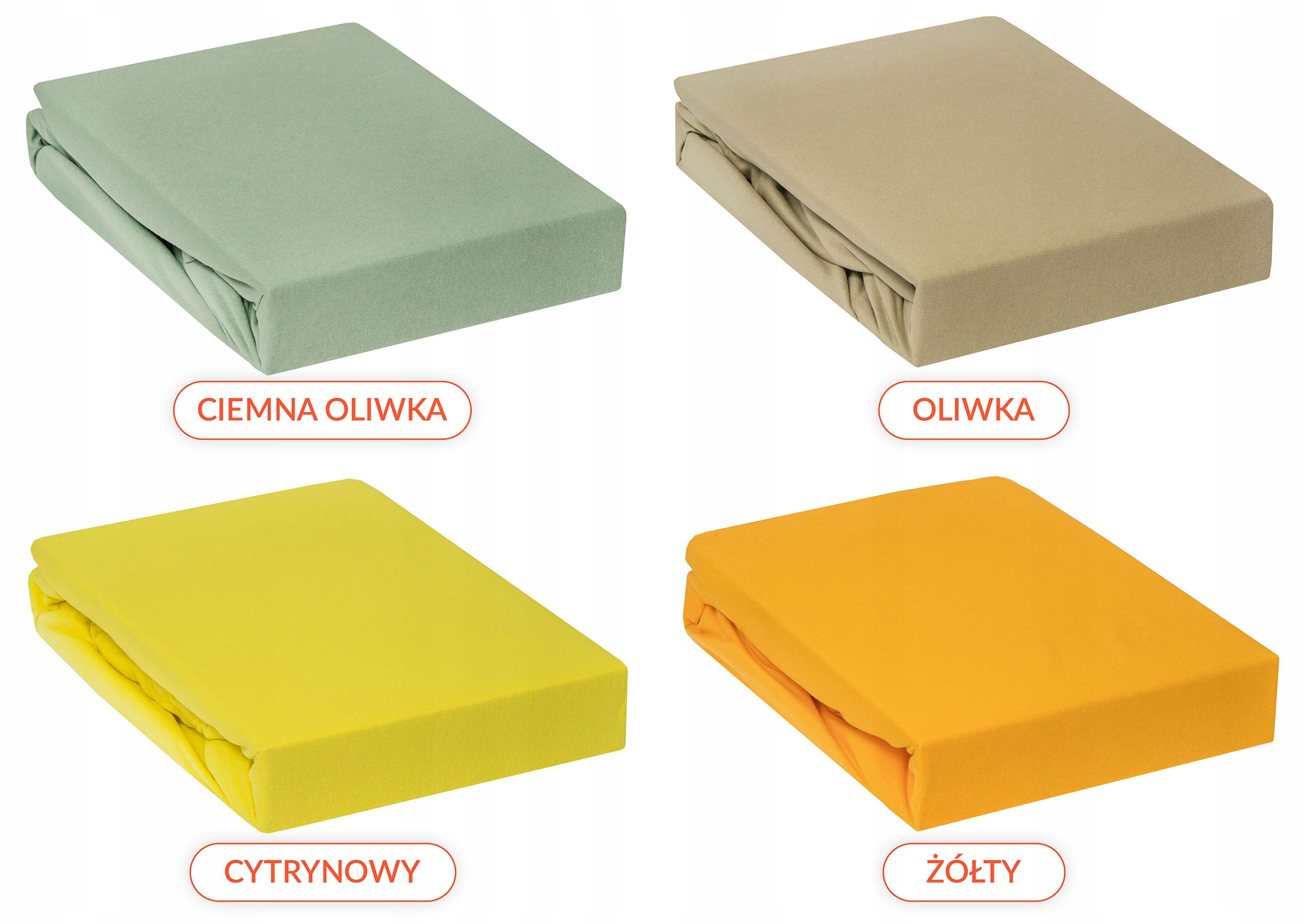 Prześcieradło JERSEY z GUMKĄ grube 120x200 kolory Wymiary 120x200cm