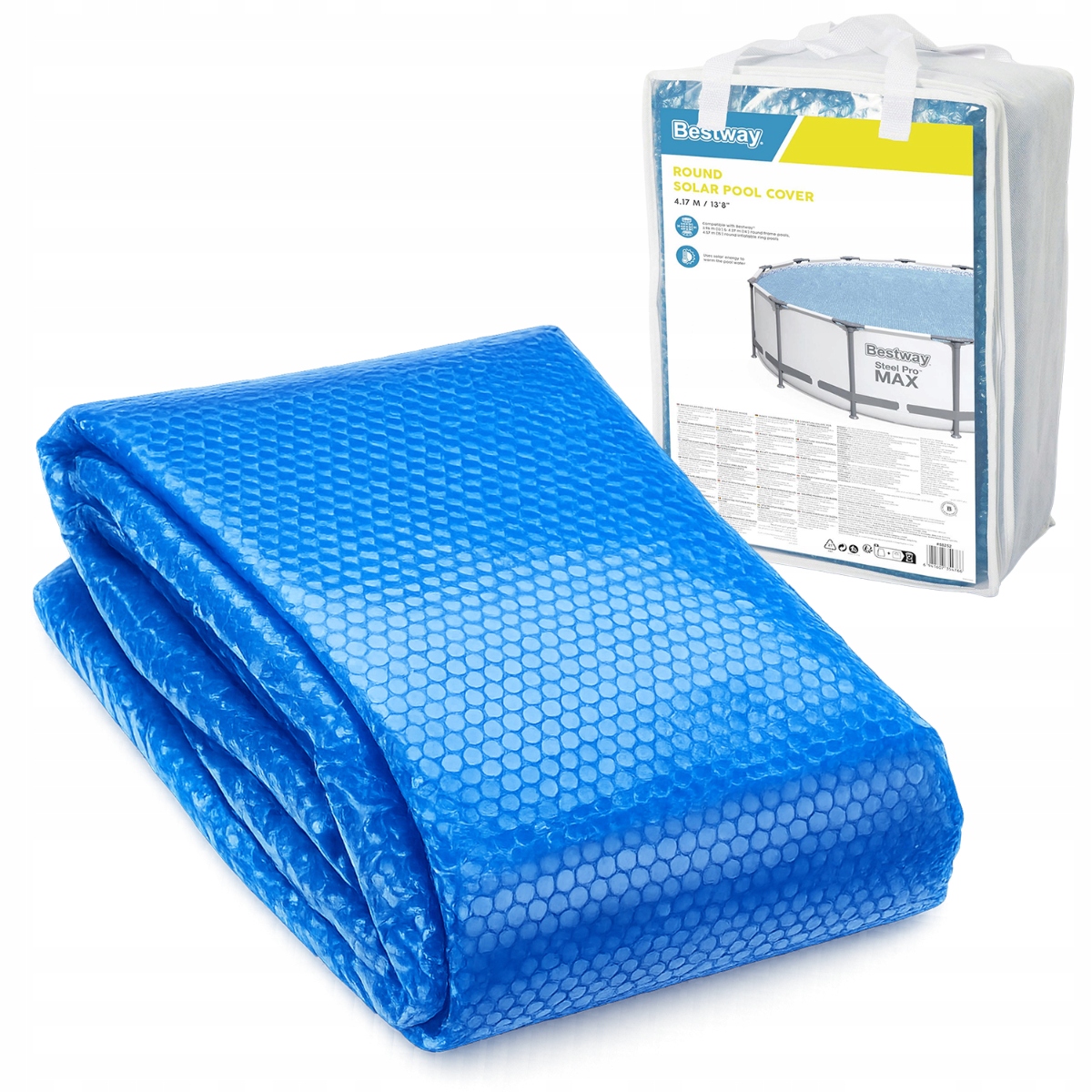 Bestway 58252 Krycí Plachta Na Bazén Rošt 427 cm Ohřívač Vody Podložka