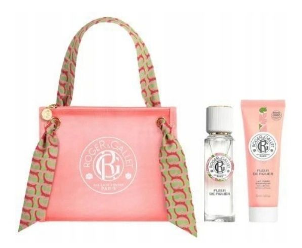 Roger & Gallet Kosmetická taštička Fleur de fíger, parfém tělové mléko