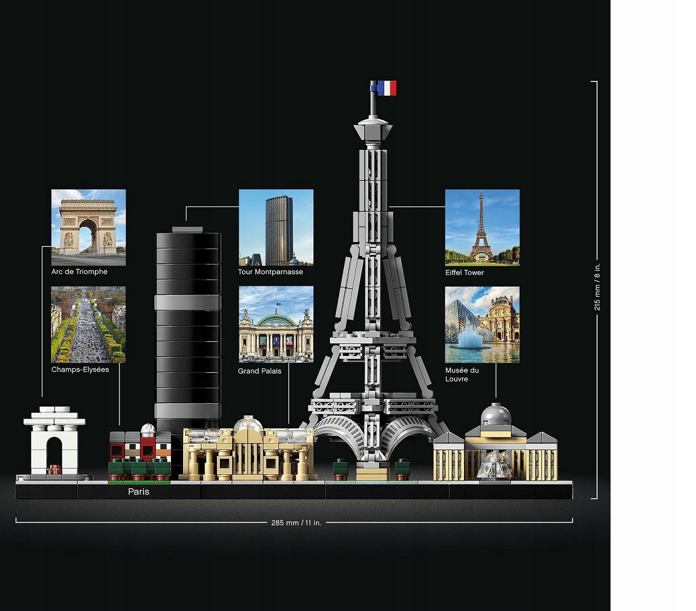 LEGO Architecture - Paryż 21044 Marka LEGO