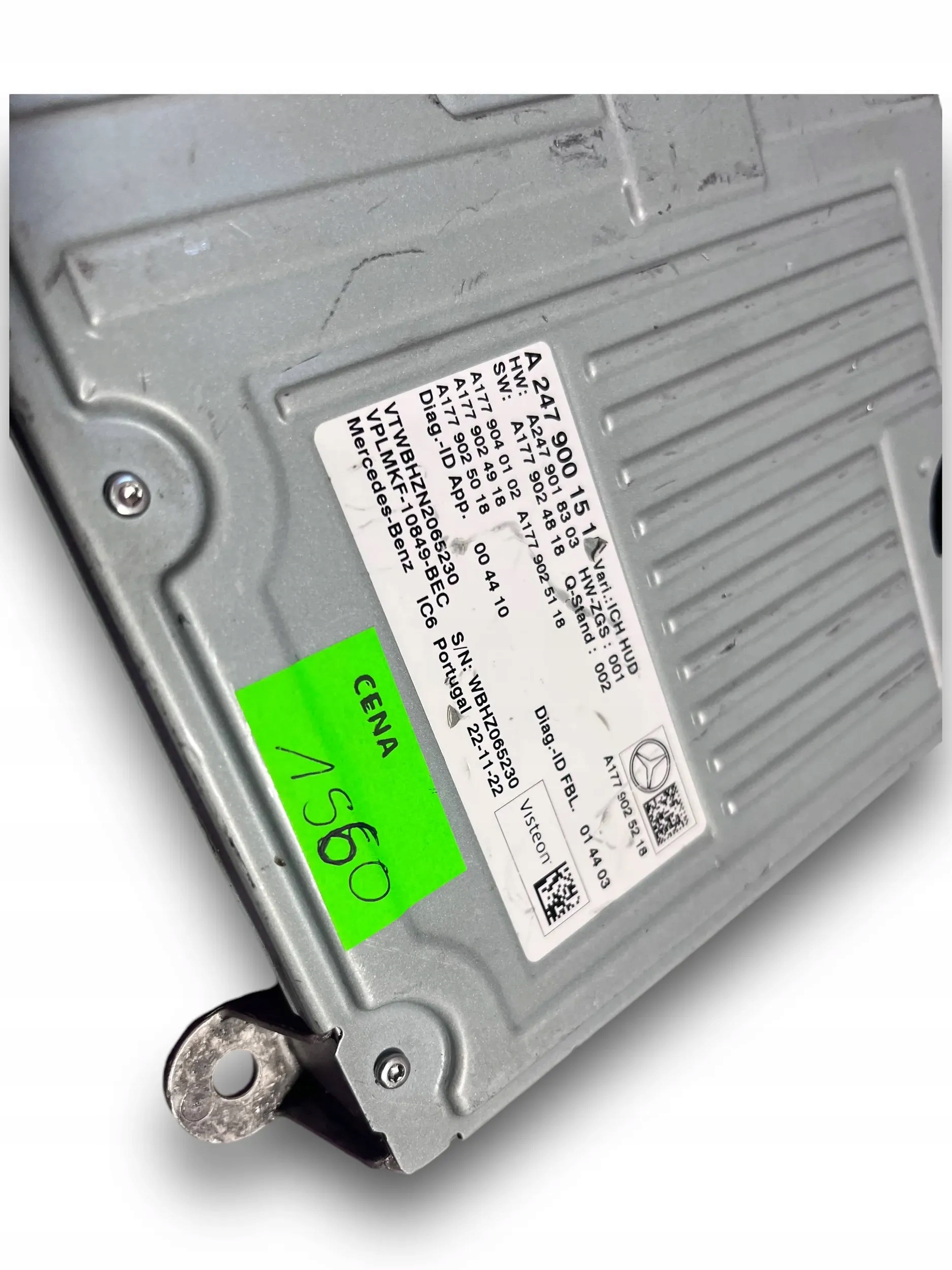 MERCEDES W247 Module Instruments tachymètre compte tours 2479001515 @M