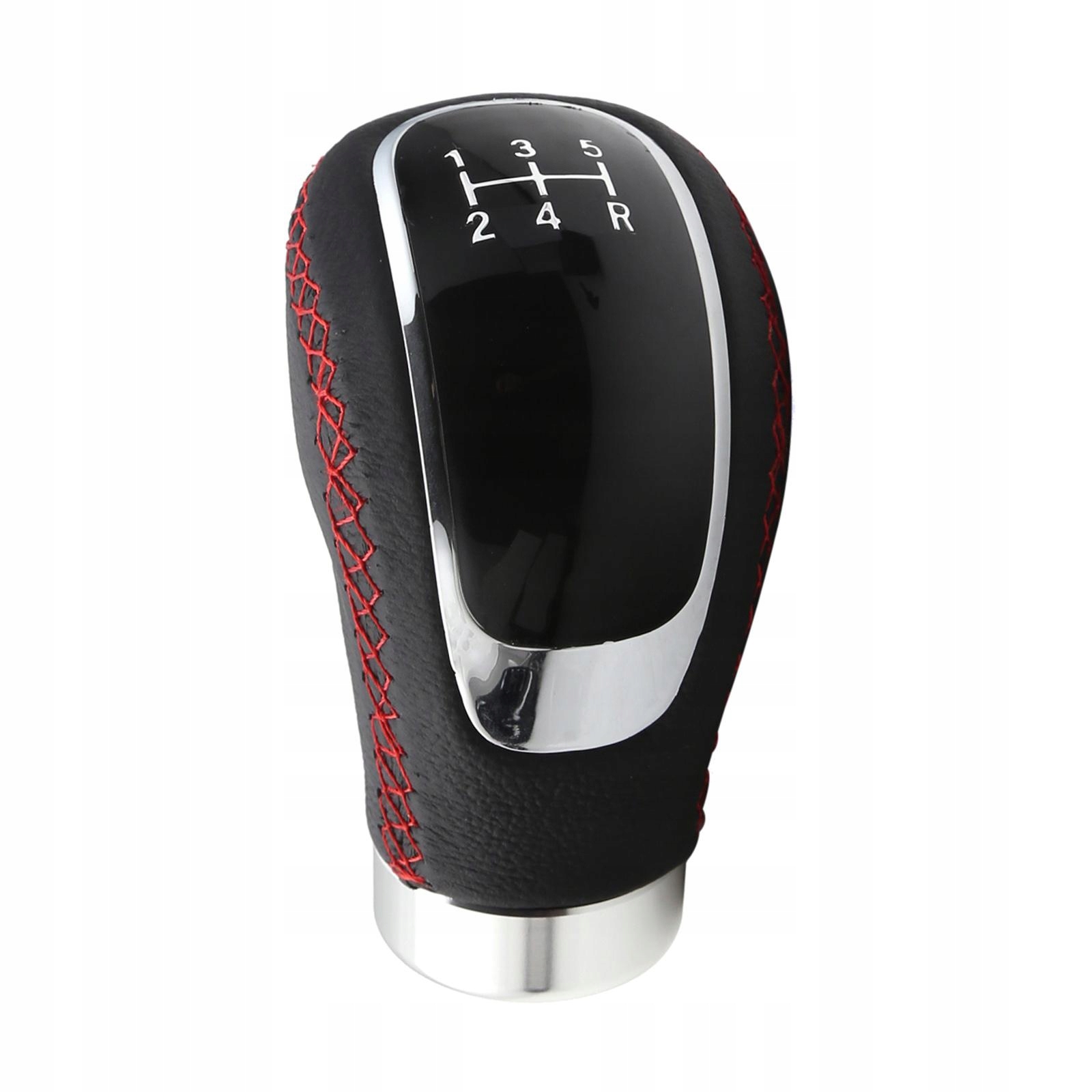 Gałka - czarna czerwona 5 Manualna gałka zmiany Waga produktu z opakowaniem jednostkowym 0.5 kg