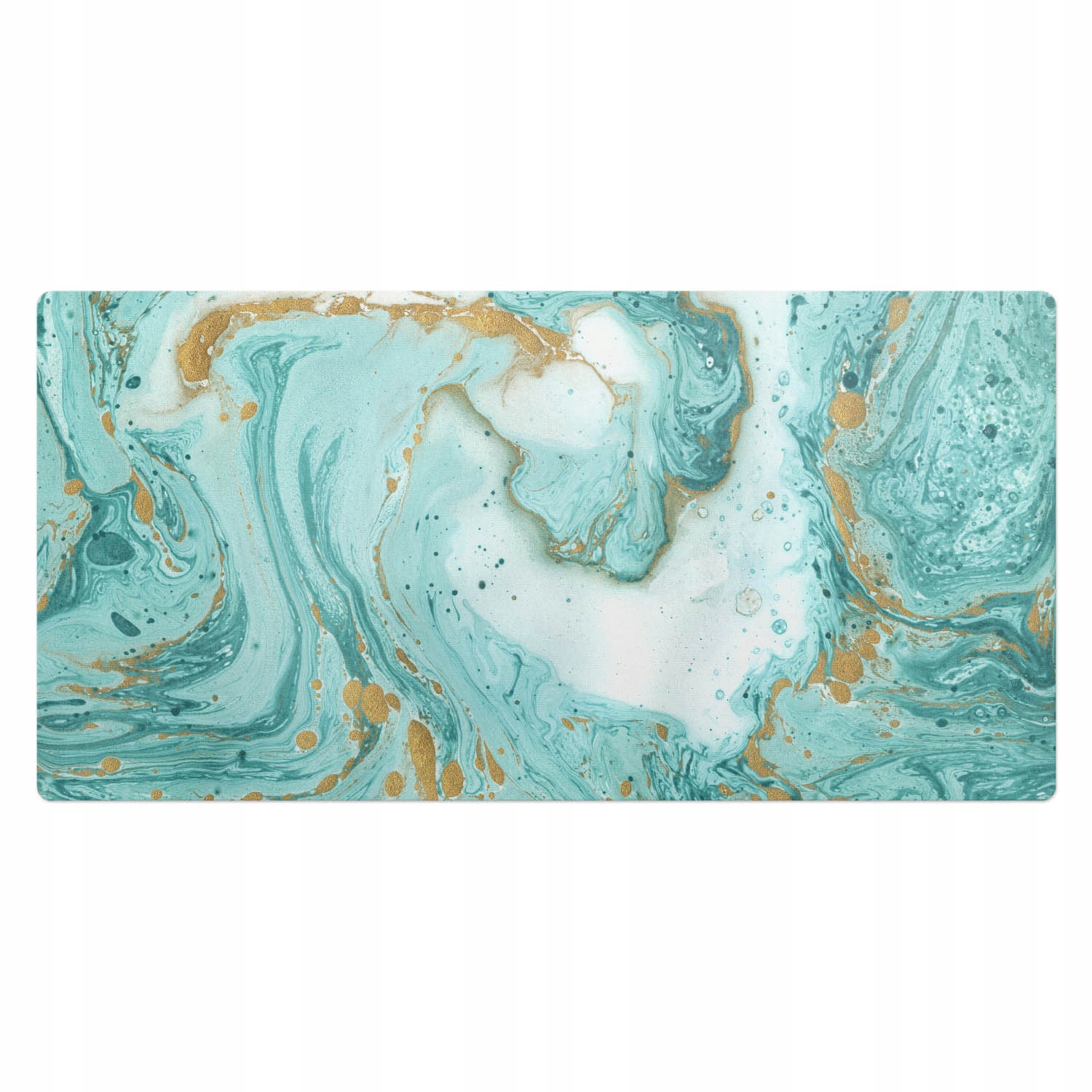 Podložka na psací stůl pod myš klávesnici a notebook Mramorové vzory 100x50 cm