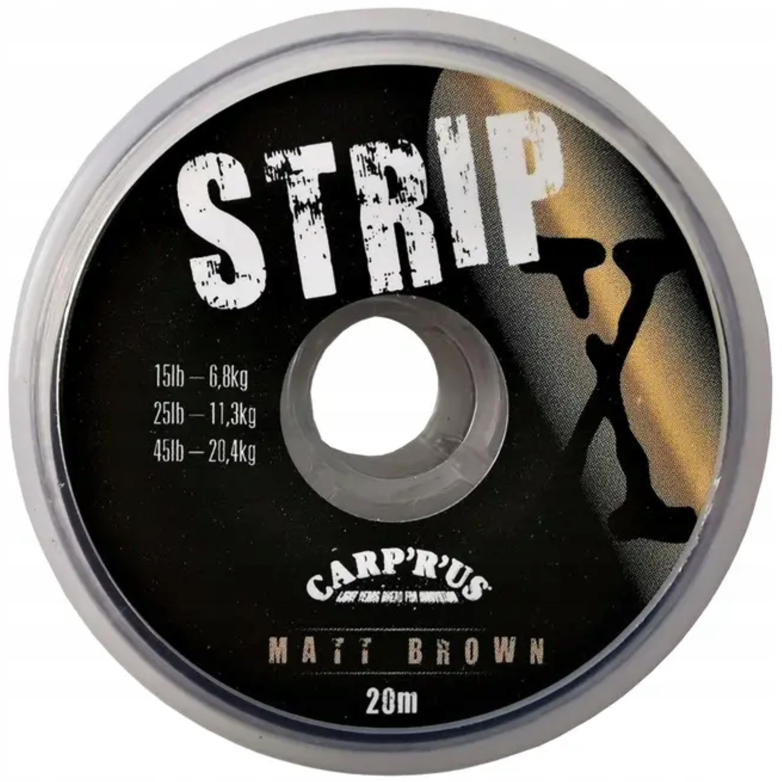 Plecionka Przyponowa Strip-X 15lb Carp'R'Us Matowy Brąz