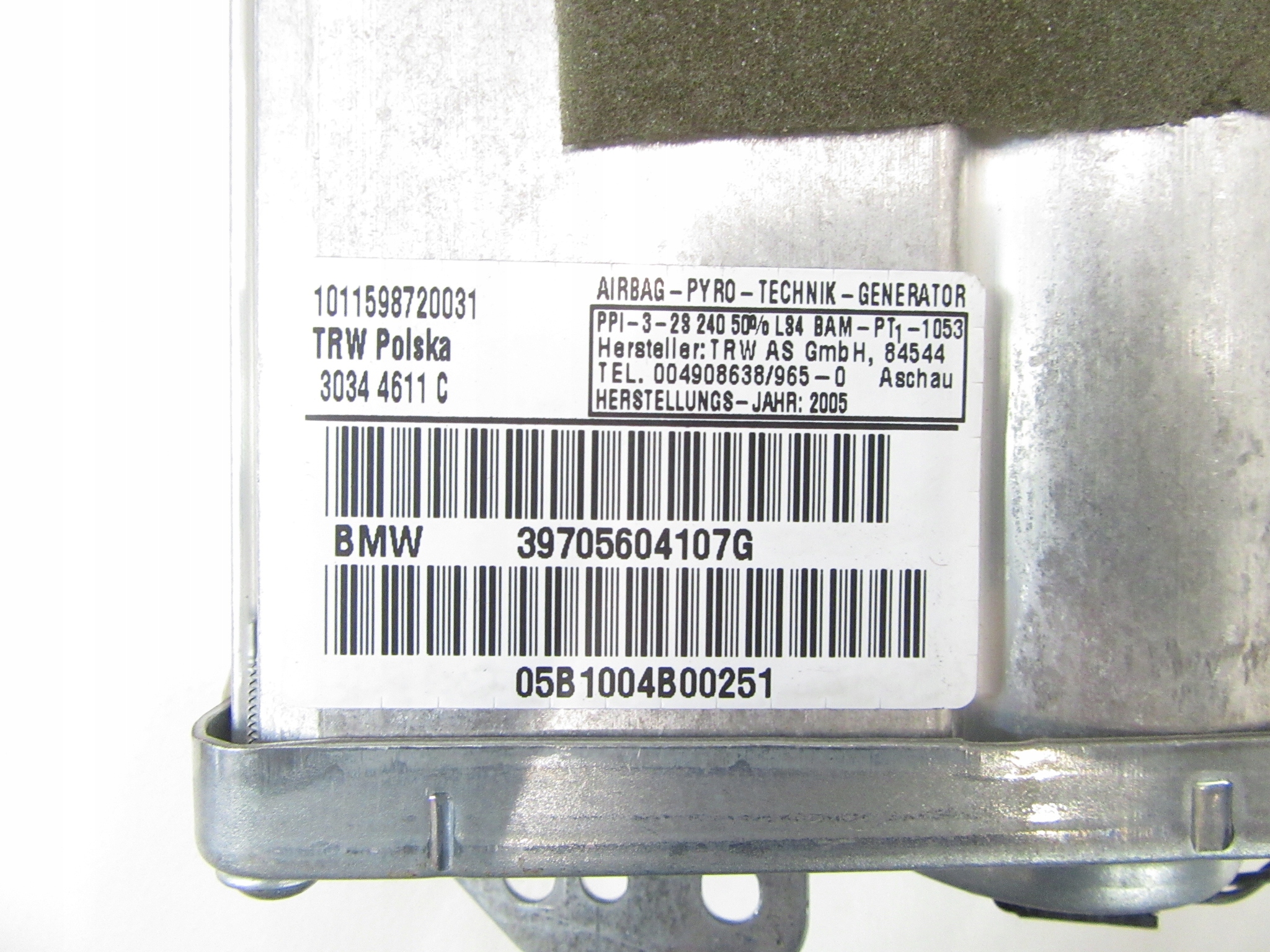 airbag airbag spolujezdce pravá BMW e83 X3