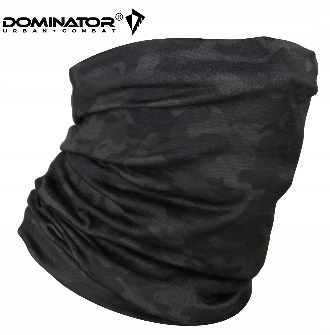 KOMIN BANDANA CHUSTA SZAL DOMINATOR BLACK CAMO Kolor wielokolorowy