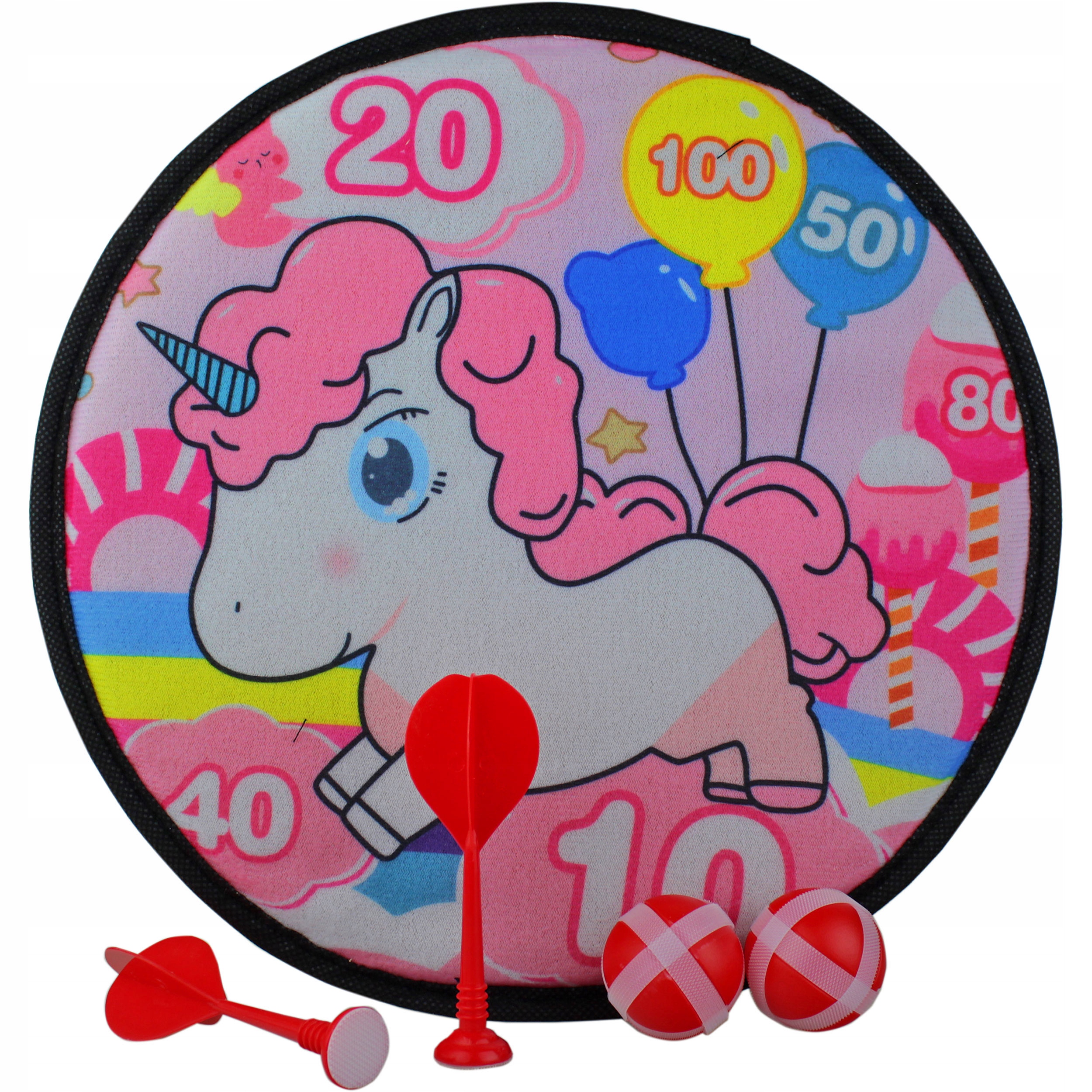 

Dart Jednorożec Tarcza na rzepy Bezpieczne Rzutki