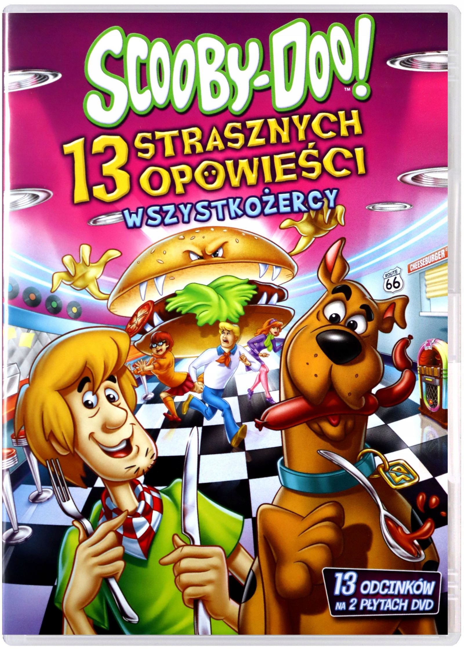 SCOOBY-DOO! 13 STRASZNYCH OPOWIEŚCI: WSZYSTKOŻERCY (2DVD)