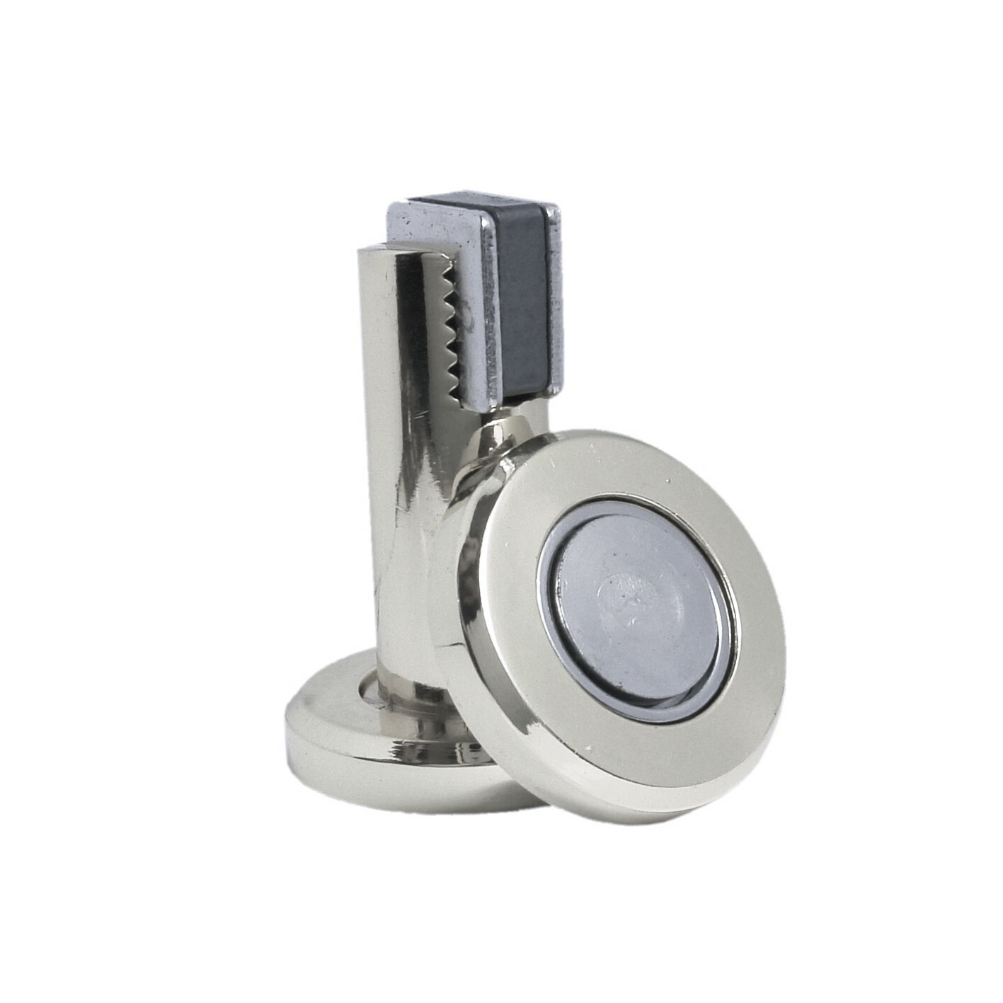 Odbojnik drzwiowy niklowany