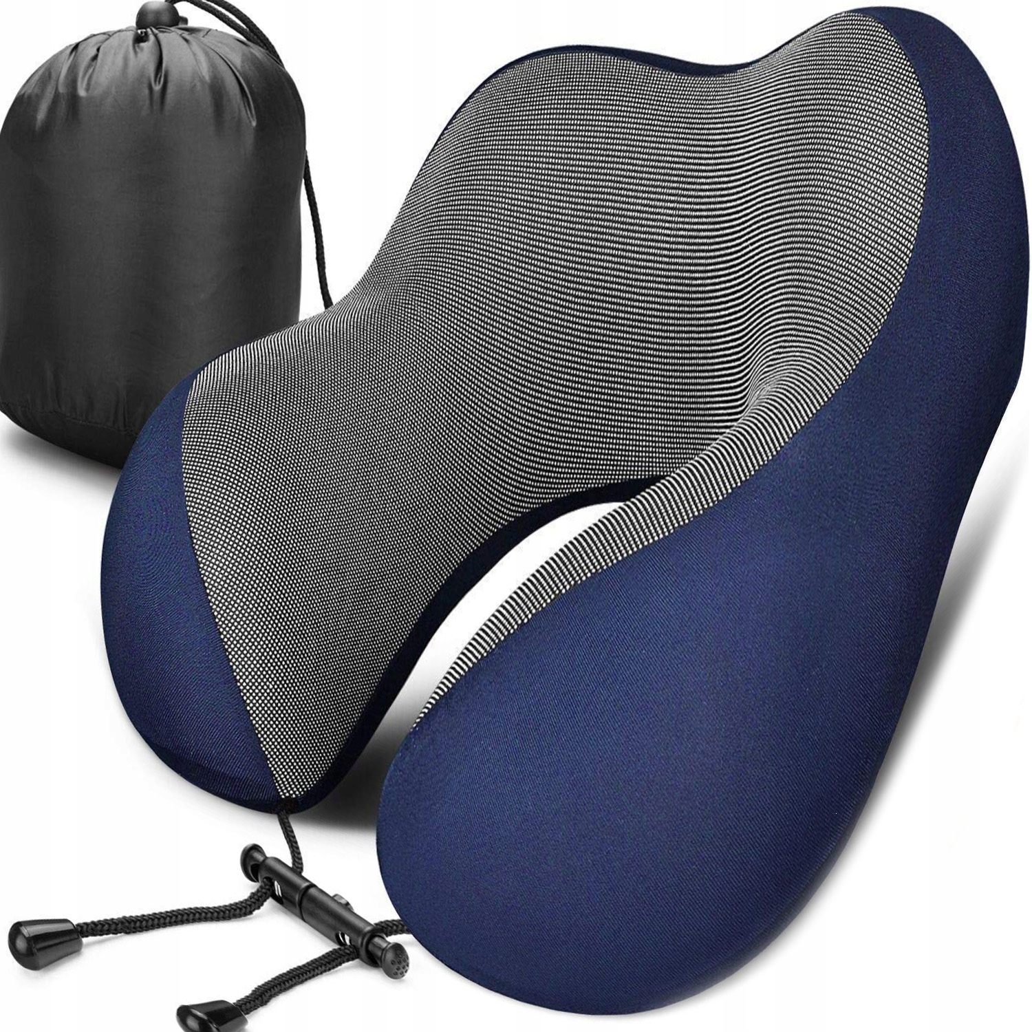 PODUSZKA PODRÓŻNA TURYSTYCZNA ROGAL NA SZYJĘ ZAGŁÓWEK DO SAMOCHODU MEMORY