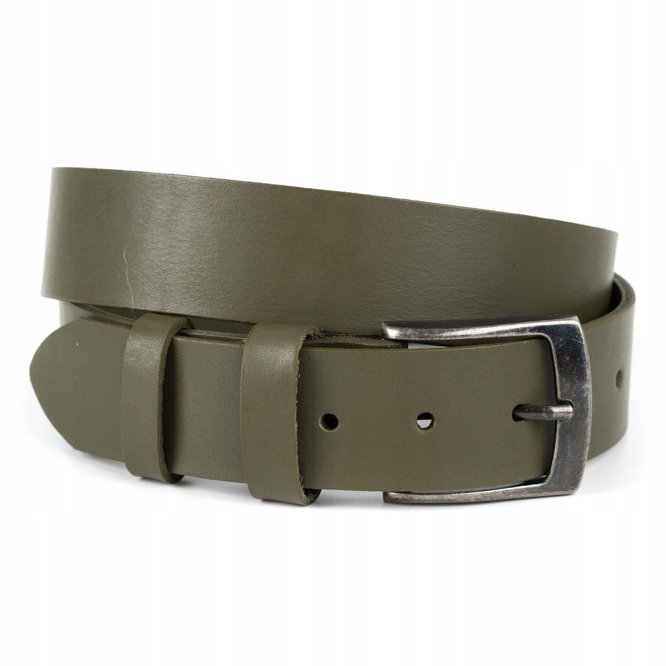 

Pasek skórzany do spodni model 3.40 oliwkowy 90