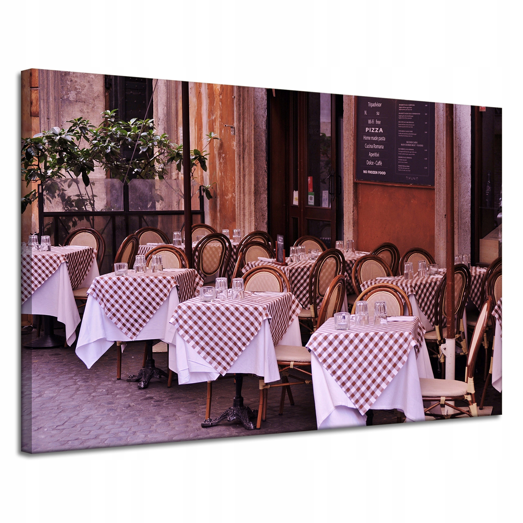 Obraz Canvas Restaurace Kavárna Prostor 120x80 cm